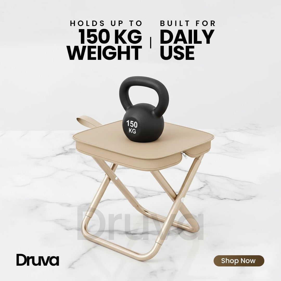 Druva™ portable foldable stool