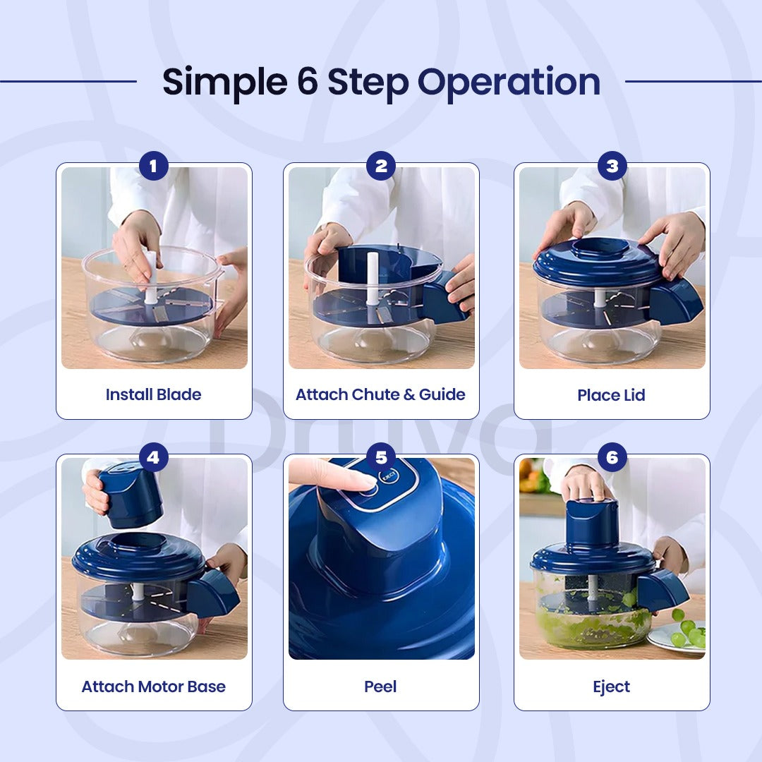 Druva™ automatic fruit & vegetables peeler